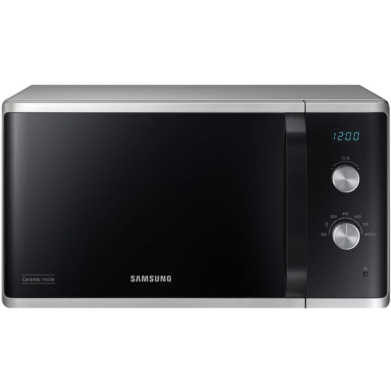 foto del prodotto samsung solo microonde 23l 1500w argento ms23k3614as