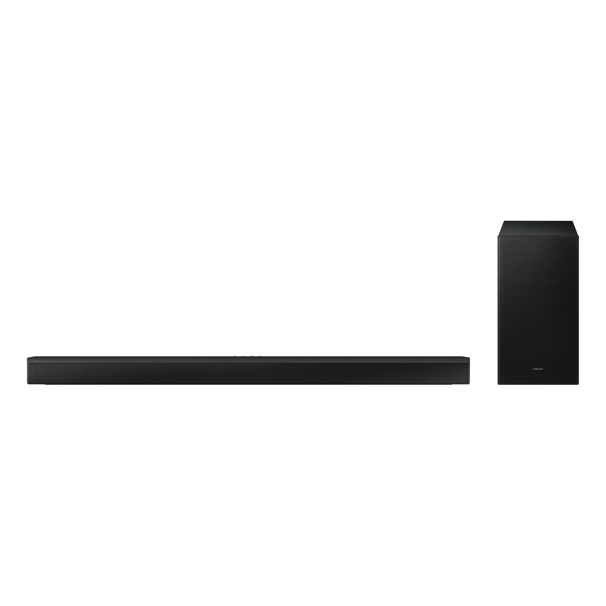foto del prodotto samsung soundbar hw b750d zf serie b, 6 speaker, wireless dolby 5.1ch, audio a 5.1 canali, surround sound expansion, black 2024