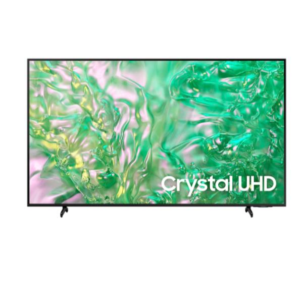 foto del prodotto samsung tv crystal uhd 4k 50 ue50du8070uxzt smart tv wi fi black 2024, processore crystal 4k, 4k upscaling, airslim design, ots lite