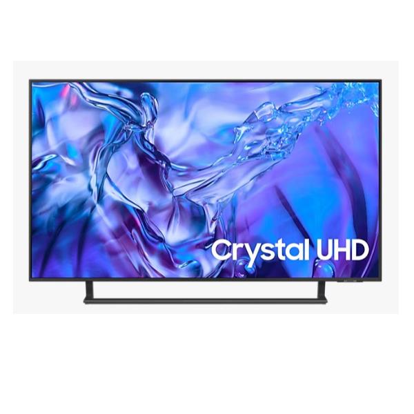 foto del prodotto samsung tv crystal uhd 4k 55 ue55du8570uxzt smart tv wi fi titan gray 2024, processore crystal 4k, 4k upscaling, airslim design, ots lite
