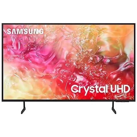 foto del prodotto samsung tv crystal uhd 4k 65 ue65du7170uxzt smart tv wi fi black 2024, processore crystal 4k, 4k upscaling, slim look design, ots lite