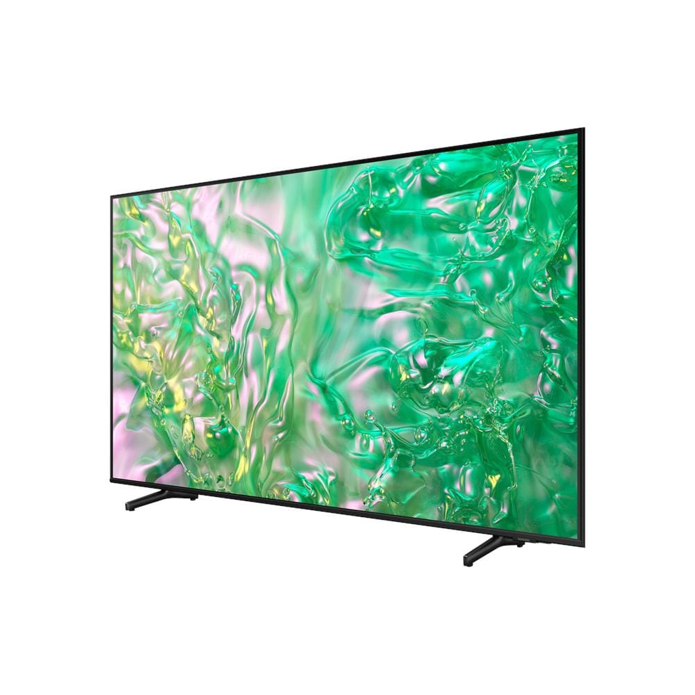 foto del prodotto samsung tv crystal uhd 4k 65 ue65du8070uxzt smart tv wi fi black 2024, processore crystal 4k, 4k upscaling, airslim design, ots lite