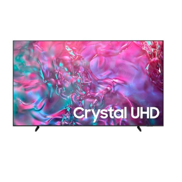 foto del prodotto samsung tv crystal uhd 4k 98 ue98du9070uxzt smart tv wi fi graphite black 2024, processore crystal 4k, 4k upscaling, slim look, ots lite