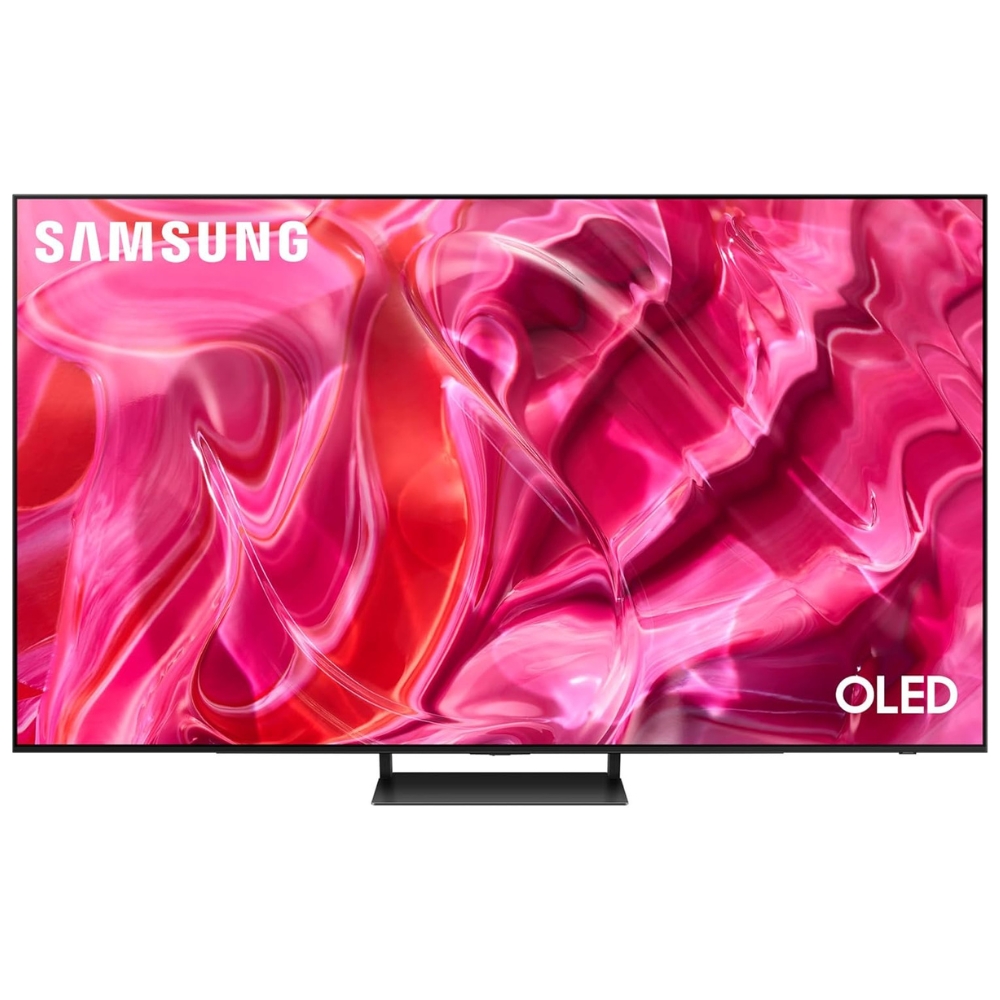 foto del prodotto samsung tv oled qe65s90catxzt, smart tv 65 serie s90c perfetto per il gaming, oled, dolby atmos, alexa e google assistant integrata, 2023, dvb-t2, titan black classe di efficienza energetica f