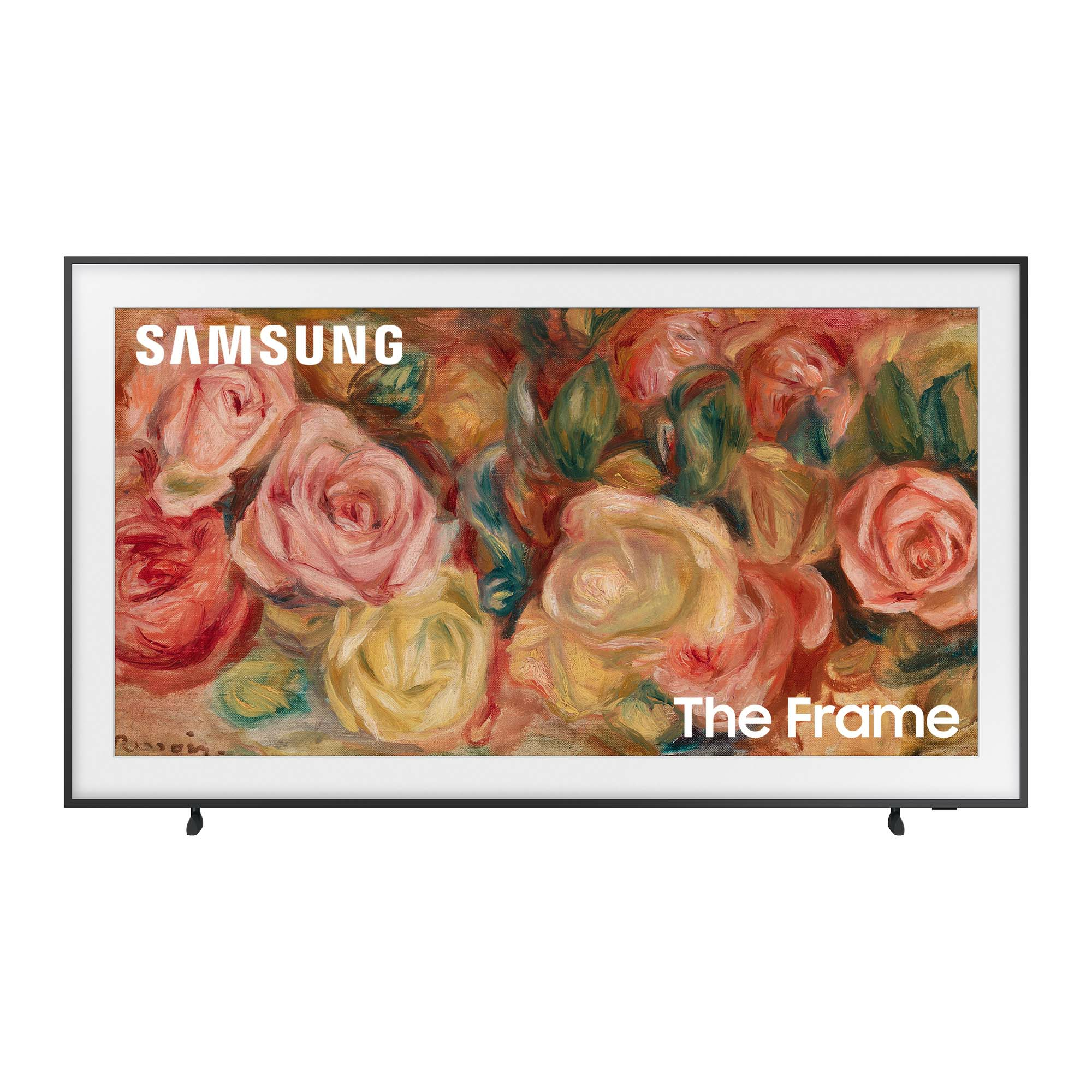 foto del prodotto samsung tv qled 4k 65 qe65ls03dauxzt smart tv wi fi black 2024, matte display, processore quantum 4k, modern frame design, dolby atmos