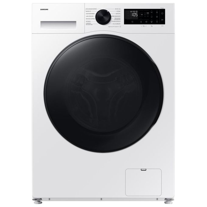 foto del prodotto samsung wd90dg5g34beet crystal clean lavasciuga slim 9 5 kg 1400 giri classe e bianca