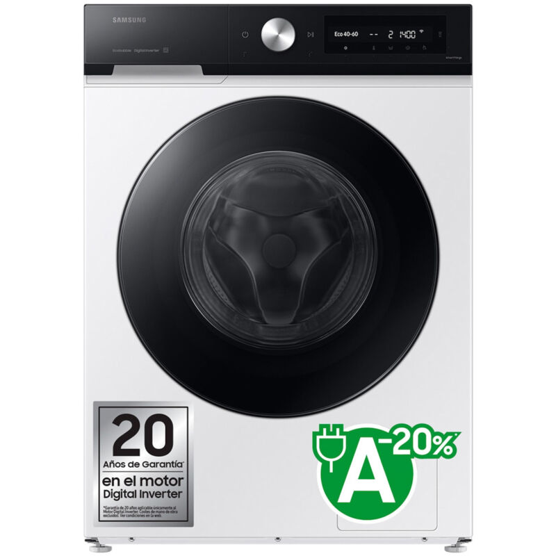 foto del prodotto samsung ww11db7b94geu3 lavatrice bespoke ai ecodosatore 11kg classe a bianco