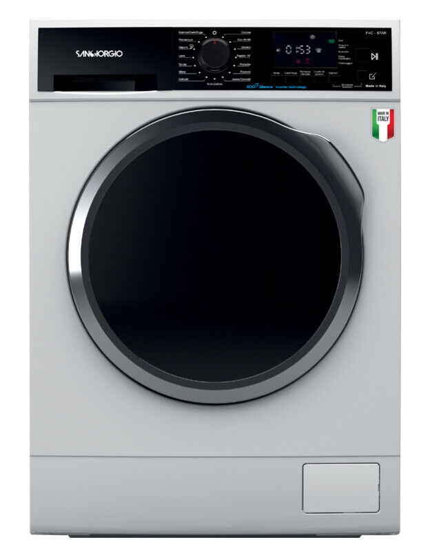 foto del prodotto san giorgio lavatrice 10 kg classe a 60 cm 1400 giri inverter vapore f1014ca8c