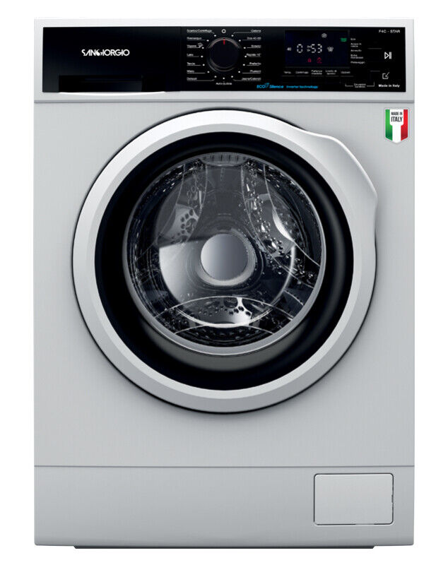 foto del prodotto san giorgio lavatrice 10 kg classe a profondit 59 cm centrifuga 1200 giri inverter vapore f1012ca9