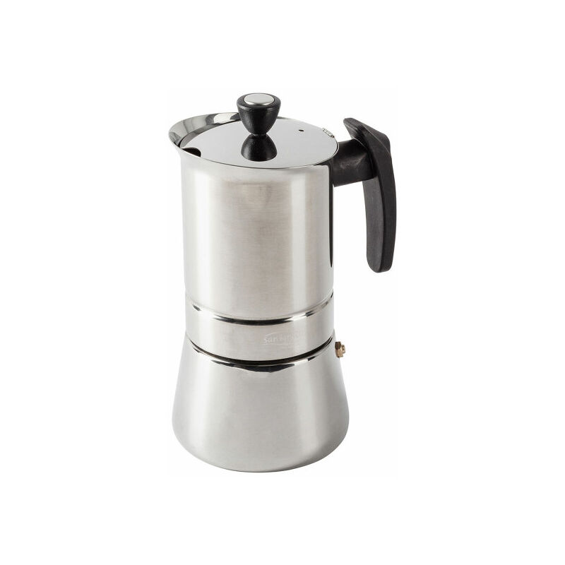 foto del prodotto san ignacio caffettiera italiana moods sg 3595 acciaio inossidabile 9 tazze