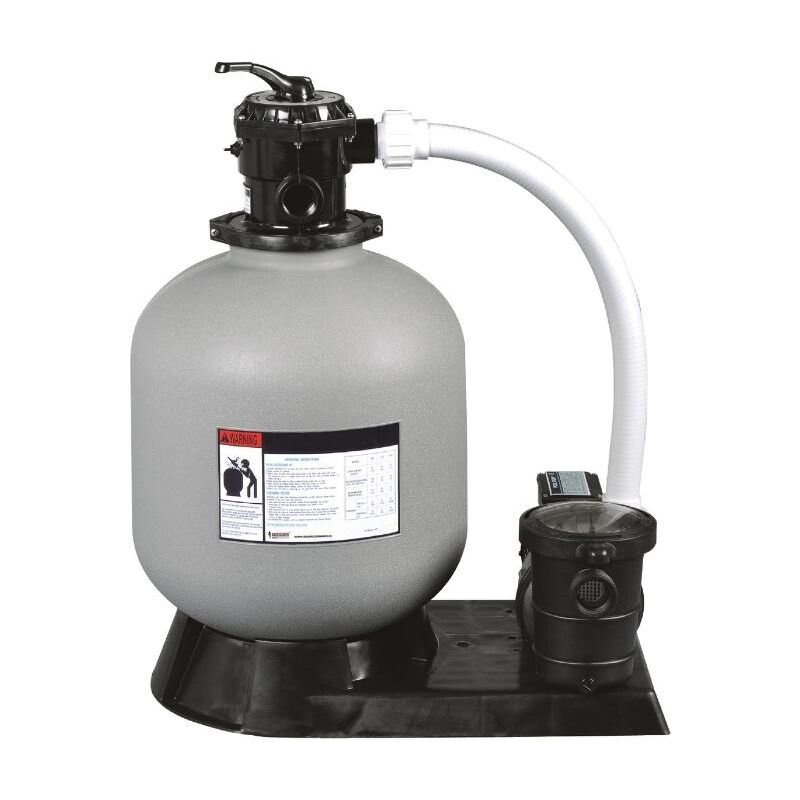 foto del prodotto san marco - filtro a sabbia 10 m3 h completo di motore 0,75 cv pompa filtro a sabbia