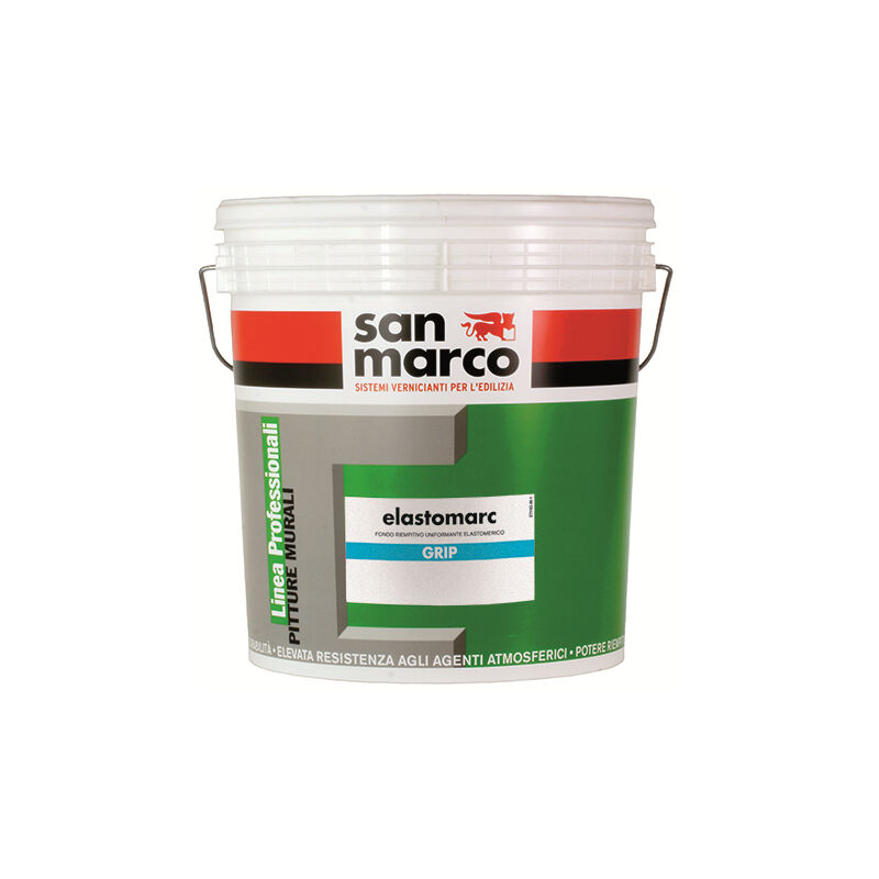 foto del prodotto san marco fondo riempitivo uniformante elastomerico elastomarc grip lt.15