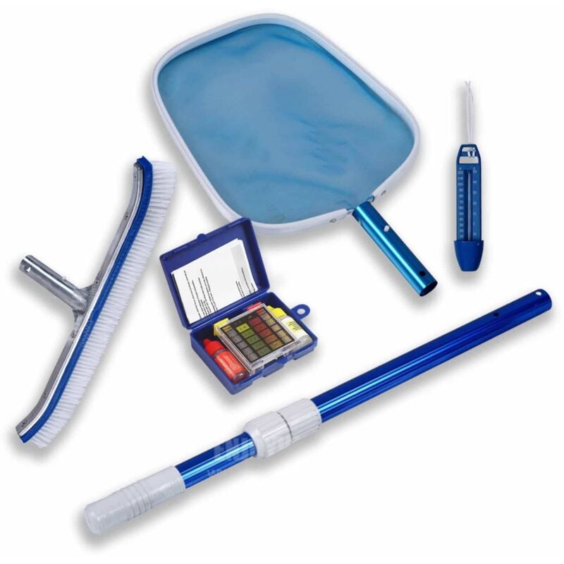 foto del prodotto san marco kit di pulizia per piscine completo di kit analisi acqua