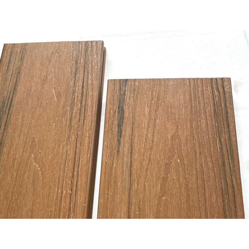foto del prodotto san marco kit doghe da esterno in wpc teak con clip fissaggio 0,96x0,138 cm