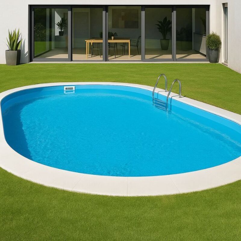 foto del prodotto san marco piscina ovale interrata 1030x500x120 cm