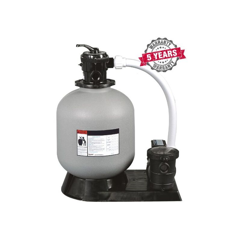 foto del prodotto san marco - pompa filtro a sabbia titanium 14m3 h-pompa filtro a sabbia