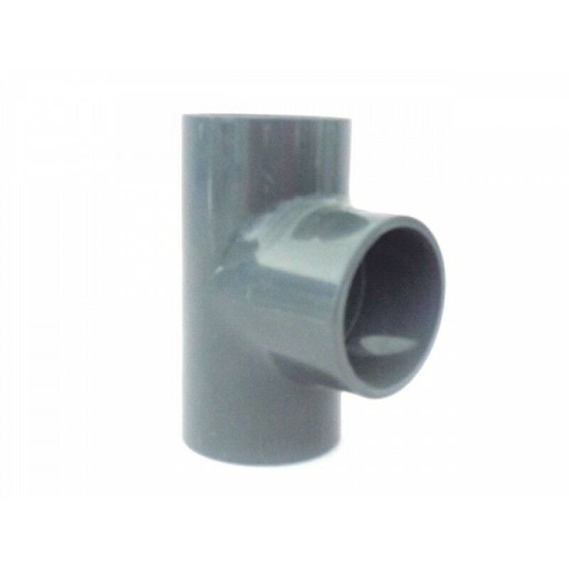 foto del prodotto san marco raccordo a t in pvc per piscine ad incollaggio su 3 lati 63 mm