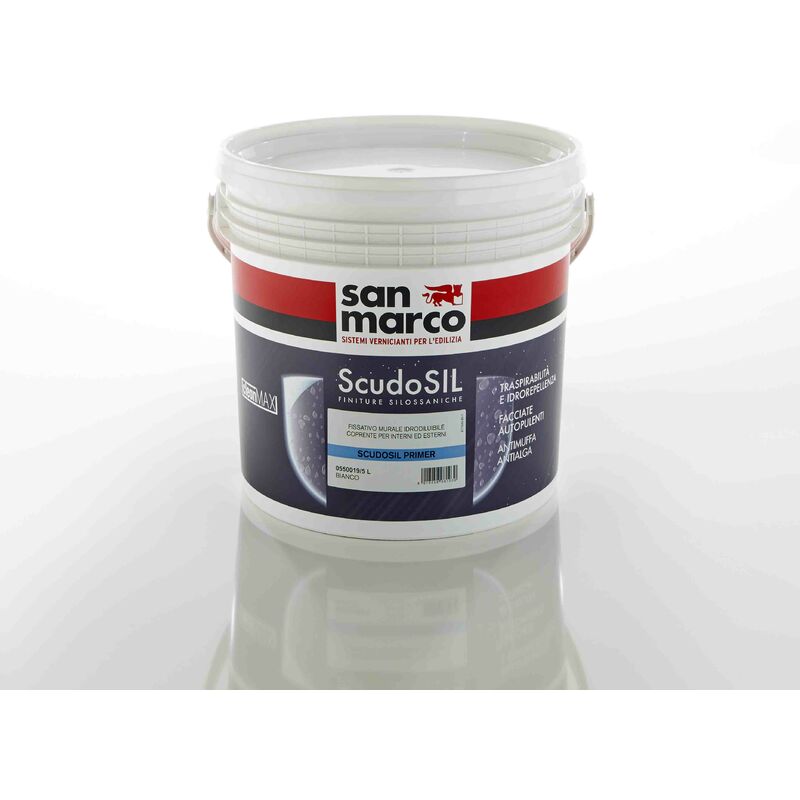 foto del prodotto san marco scudosil primer silossanico lt 5 bianco