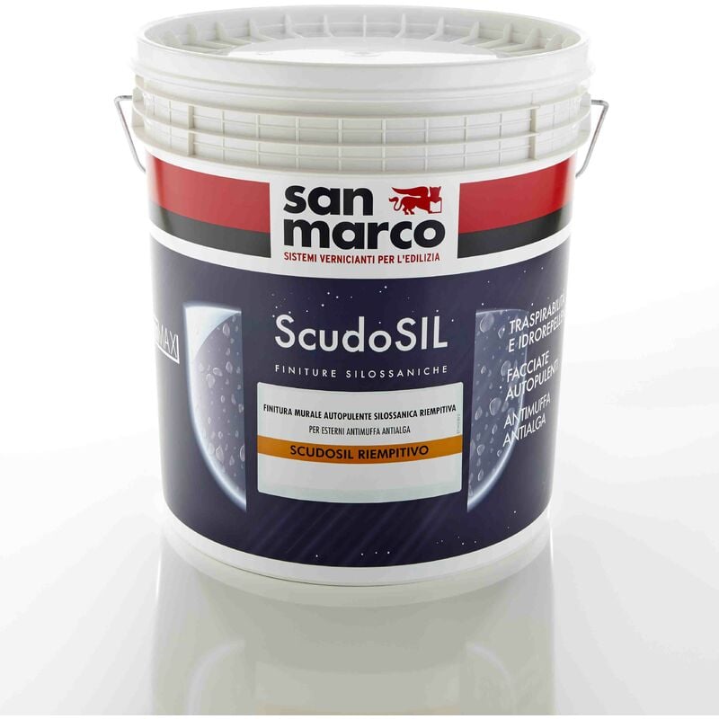 foto del prodotto san marco scudosil riempitivo autopulente silossanica lt 5 bianco