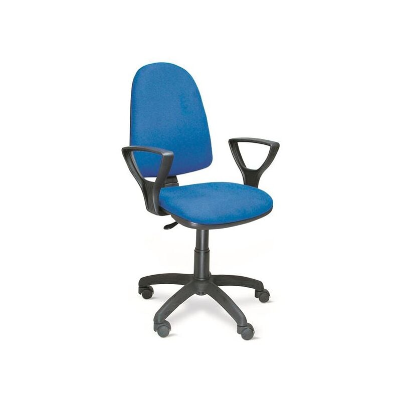 foto del prodotto san marco sedia ufficio direzionale in tessuto toria blu