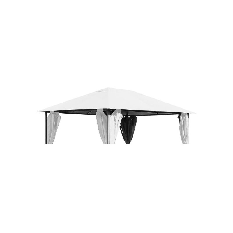foto del prodotto san marco telo di ricambio per gazebo 3x4 m bianco da 220 gr mq