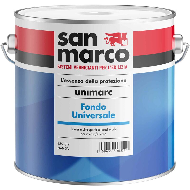 foto del prodotto san marco unimarc fondo universale bianco lt 0,75 uniformante in interni ed esterni.
