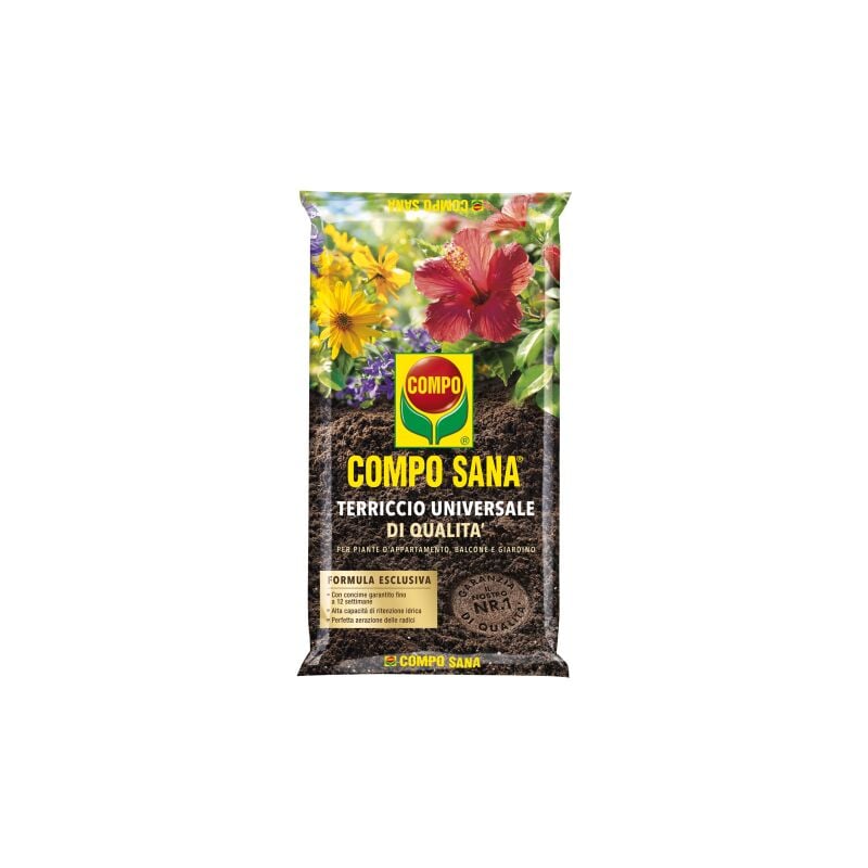 foto del prodotto sana universale terra terriccio substarto concimato turbo radici 50 lt compo