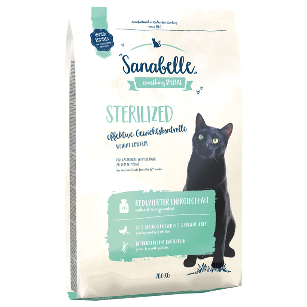 foto del prodotto sanabelle sterilized crocchette per gatti 10 kg