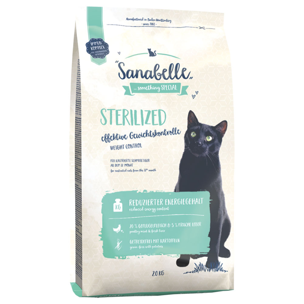 foto del prodotto sanabelle sterilized crocchette per gatti 2 kg