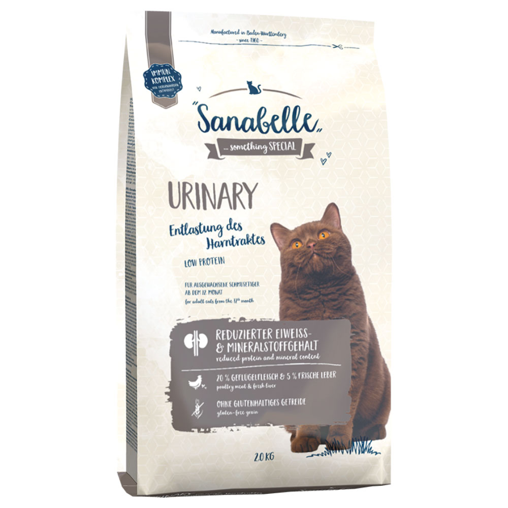 foto del prodotto sanabelle urinary crocchette per gatti 2 kg