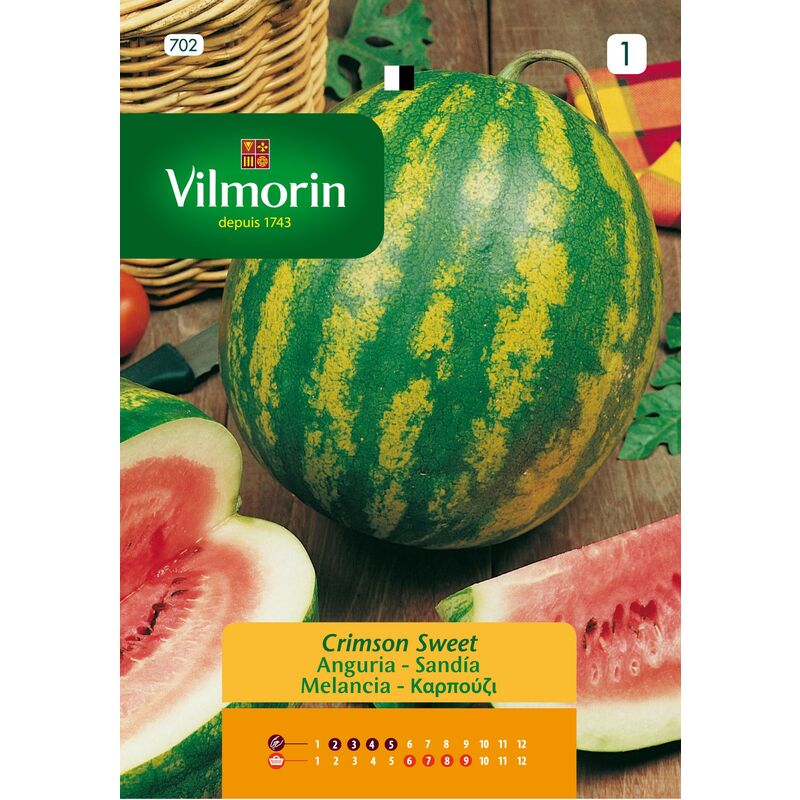 foto del prodotto sandia seeds crimson sweet s-1 702, 6 gr - vilmorin