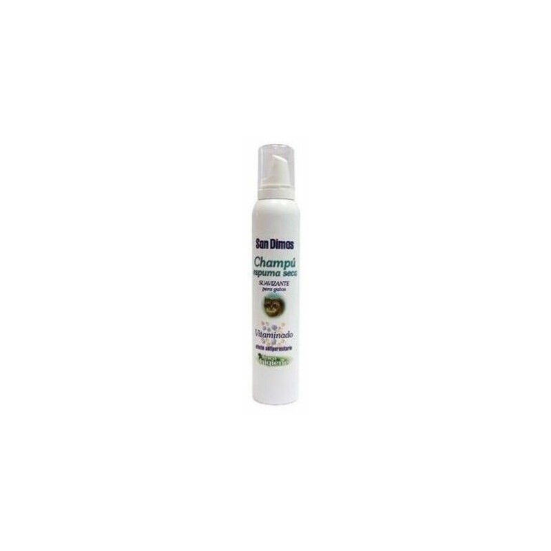 foto del prodotto sandimas da 200 ml shampoo in schiuma secca per gatti