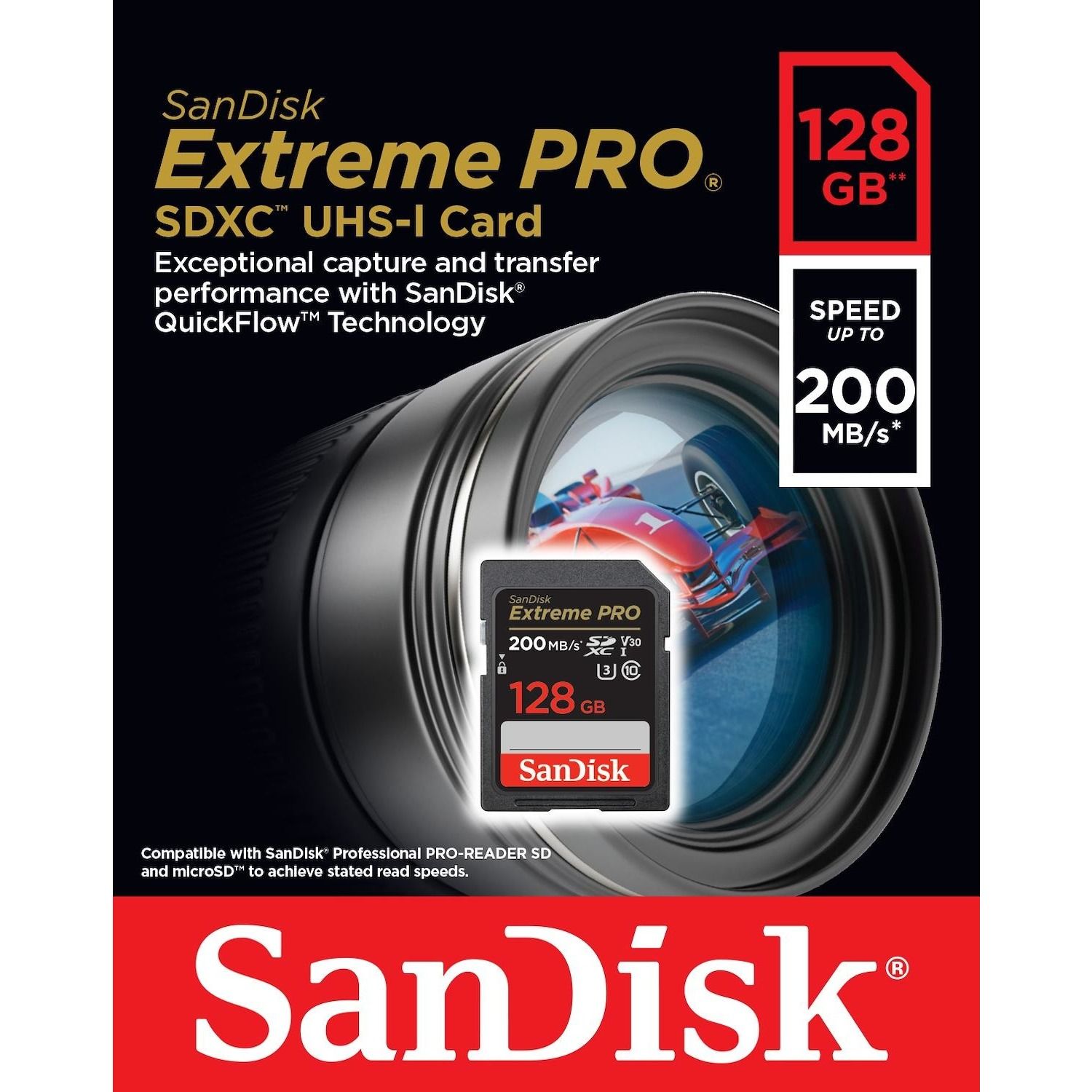 foto del prodotto sandisk extr pro 128gb xc