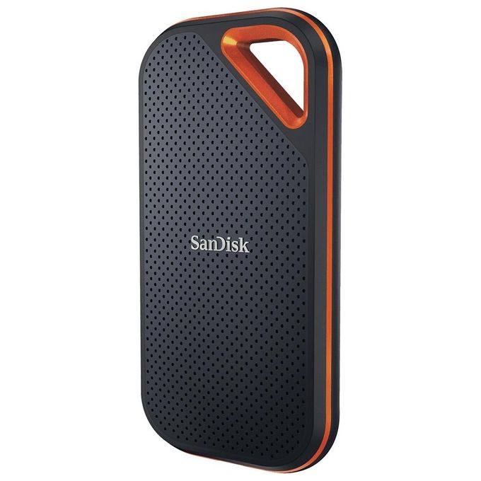 foto del prodotto sandisk extreme pro portable v2 ssd 4tb esterno portatile usb 3.2 gen 2x2 256 bit aes