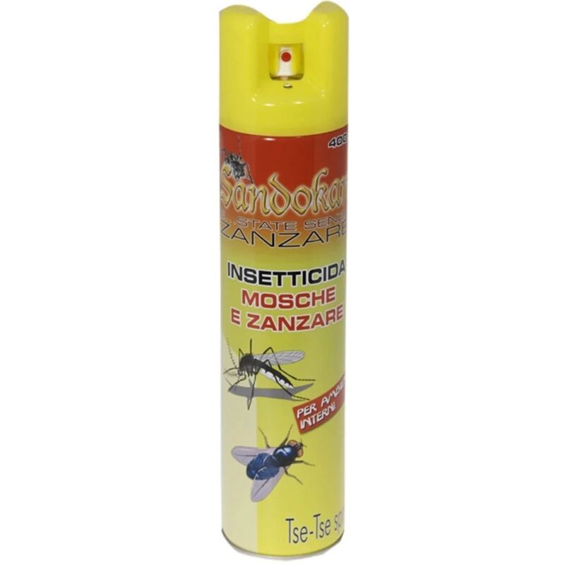 foto del prodotto sandokan insetticida spray per mosche e zanzare 300 ml