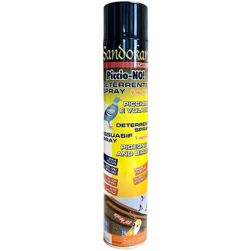 foto del prodotto sandokan repellente per piccioni piccio no allontana piccioni e volatili dissuasore disabituante deterrente spray