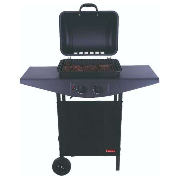 foto del prodotto sandrigarden barbecue argentina 2 fuochi a gas acciaio 5kw