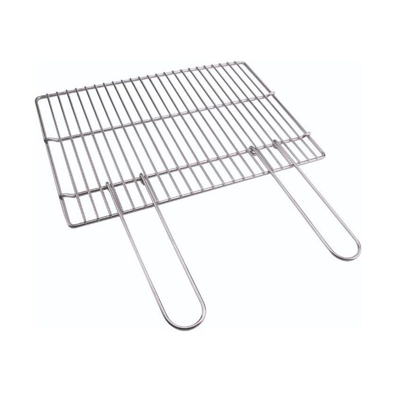 foto del prodotto sandrigarden graticola acciaio con manici richiudibili 450x330mm