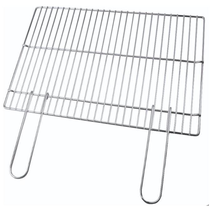 foto del prodotto sandrigarden graticola acciaio con manici richiudibili 570x400mm