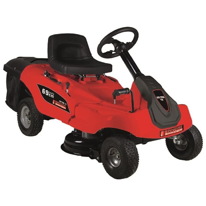 foto del prodotto sandrigarden trattorino a batteria sg trb 16 scarico posteriore taglio 69cm