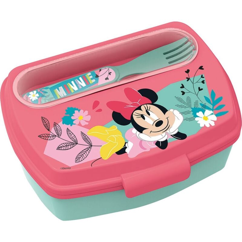 foto del prodotto sandwich box posate mod.funny minnie