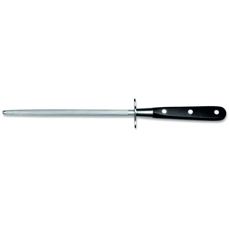 foto del prodotto sanelli affilacoltelli ergoforge, acciaio inox, pom c, nero, 2,3x6x40 cm