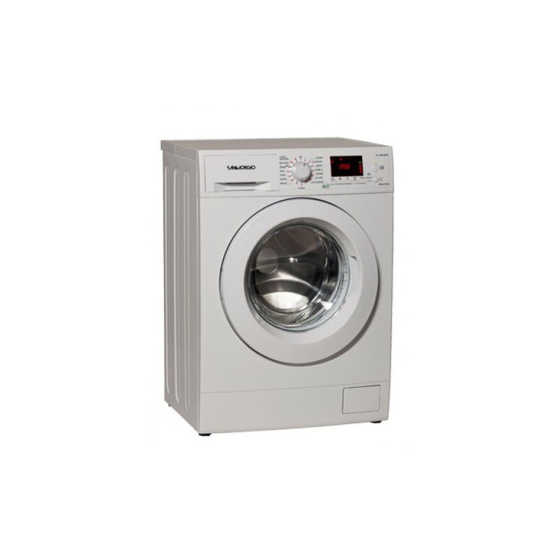 foto del prodotto sangiorgio f812d. tipo di carica caricamento frontale. capacit cestello 8 kg, velocit di centrifuga massima 1200 giri min. colore del