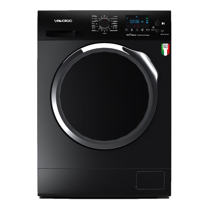 foto del prodotto sangiorgio f814dibc. tipo di carica caricamento frontale. capacit cestello 8 kg, classe di efficienza della centrifuga b, silenziosit 