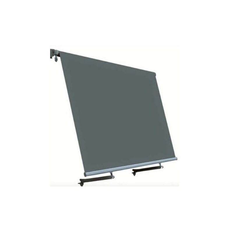foto del prodotto sangiorgio tenda da sole a caduta 300x250 cm in alluminio da balcone asta per inclinazione e bracci antracite