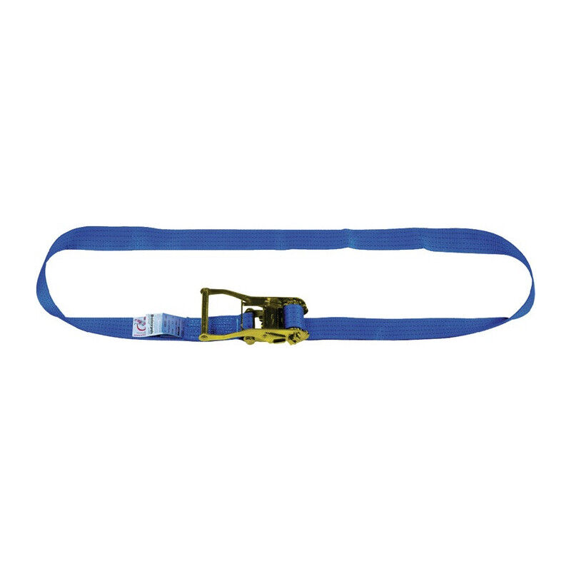 foto del prodotto sangle d arrimage din en 12195 2 l.5m b.50mm avec cliquet lc u 3000 dan