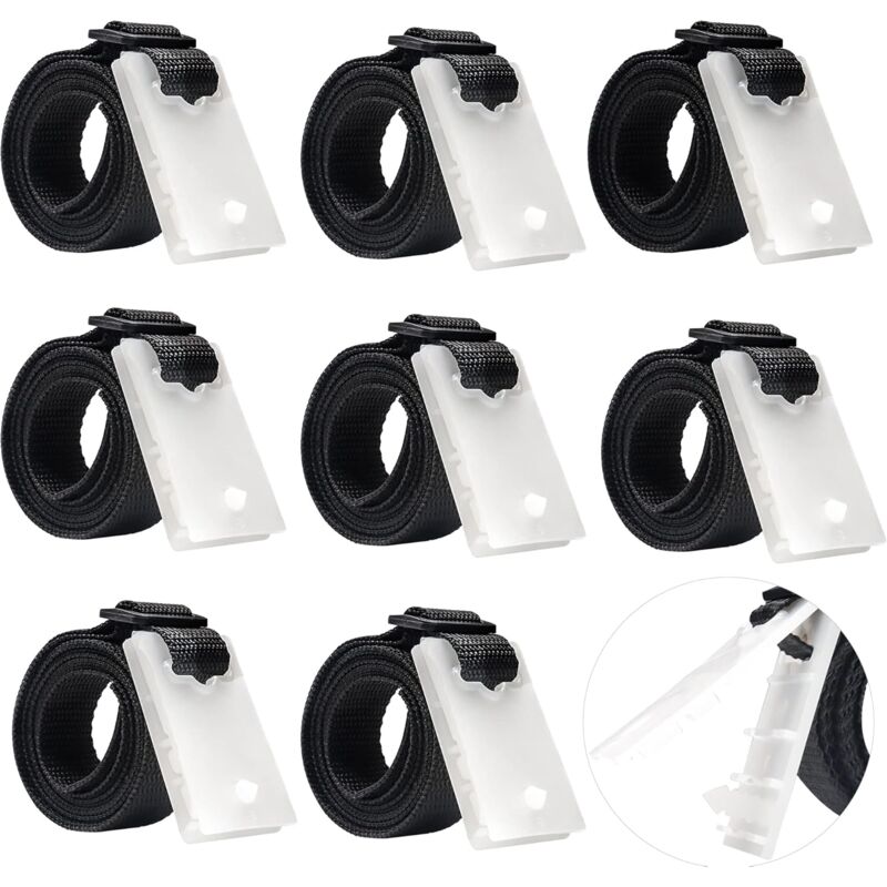 foto del prodotto sangles de fixation d accessoires de piscine, adapt es aux enrouleurs de couverture solaire, aux jeux de roues de parasol