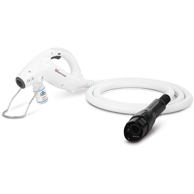 foto del prodotto sani system gun paeu0368, dispositivo di disinfezione a vapore ddv per superfici e tessuti da collegare ai modelli vaporetto lecoaspira