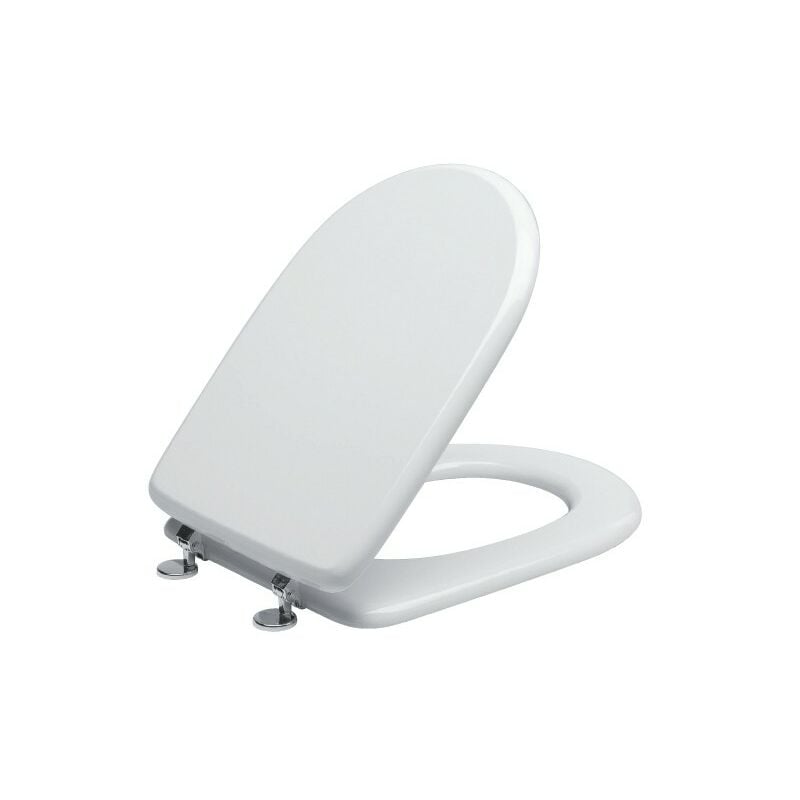 foto del prodotto saniplast sedile wc sintesi legno mdf bianco