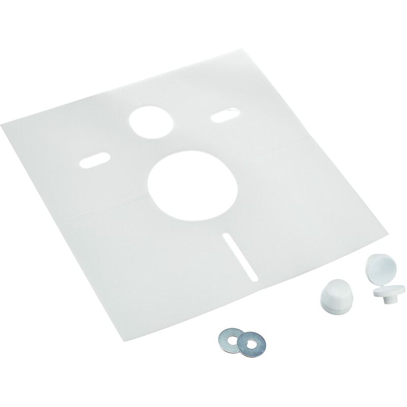 foto del prodotto sanit protezione sonora set per wc e bidet a parete, 1 pezzi, bianco, 16.002.00..0000